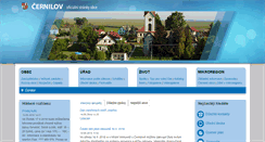 Desktop Screenshot of cernilov.eu