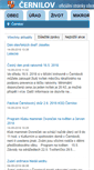 Mobile Screenshot of cernilov.eu