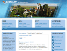 Tablet Screenshot of cernilov.eu